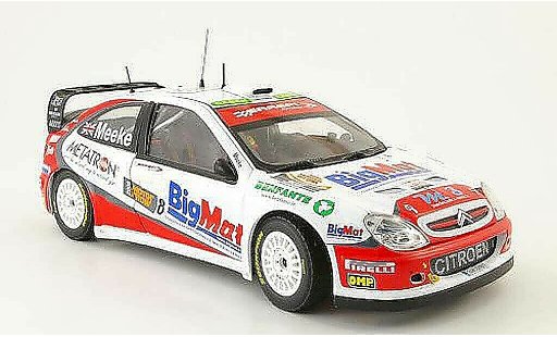 Citroen Xsara WRC 2008 1/18 Sun Star no.8 bigmat bologna motor show modelauto
