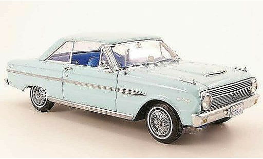 Ford Falcon coupe 1/18 Sun Star hard top blauw 1963 modelauto