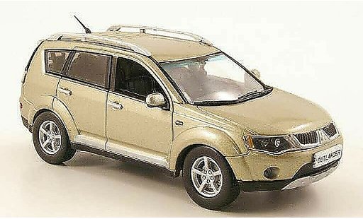 Mitsubishi Outlander Base 1/43 Vitesse beige modelauto