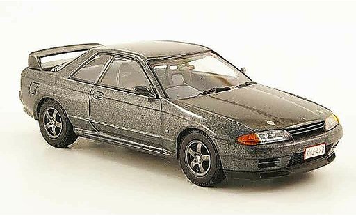 Nissan Skyline R32 1/43 Kyosho GT R grijs modelauto