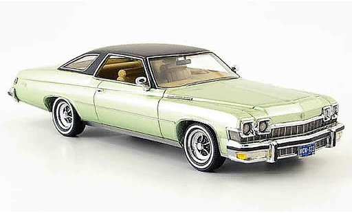 Buick Le Sabre Coupe 1/43 Neo HT groen 1974 modelauto