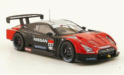Nissan Skyline R35 1/43 Ebbro JGTC Nismo GT R No.230 Test Suzuka SuperGT 500 2010 modelauto