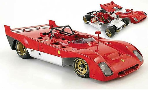 Ferrari 312 PB 1/18 GMP prototyp rood modelauto
