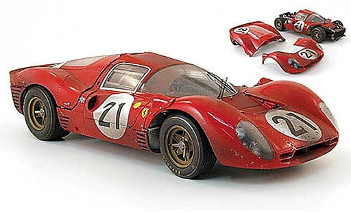 Ferrari 330 P4 1/18 GMP no.21 scarfiotti/parkes 24h le mans 1967 modelauto