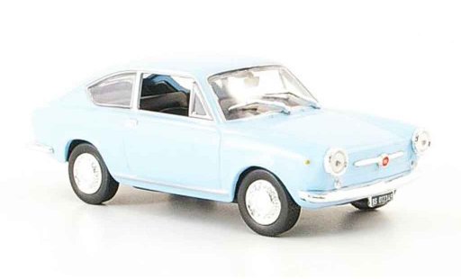 Fiat 850 Coupe 1/43 Norev blauw 1965 modelauto