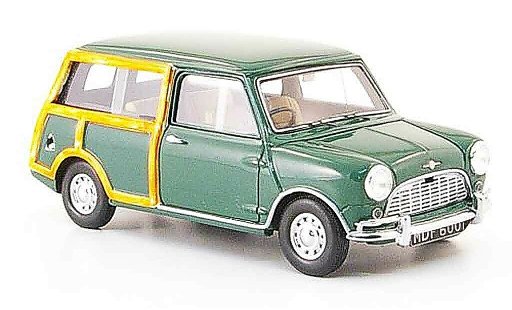 Austin Mini Van utilitaire 1/43 Spark Countryman groen 1969 modelauto