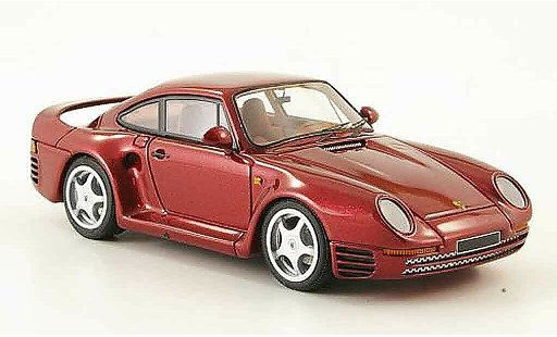 Porsche 959 1984 1/43 Look Smart rood modelauto