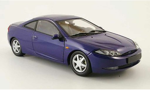Ford Cougar Berline 1/18 Action Performance blauw modelauto