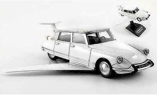 Citroen DS Berline 1/43 Provence Moulage fantomas wit modelauto