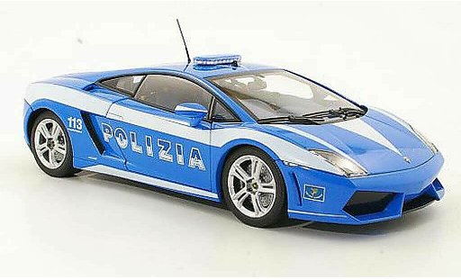 Lamborghini Gallardo LP560-4 LP560-4 1/18 Norev Polizia Politie (IT) 2009 modelauto