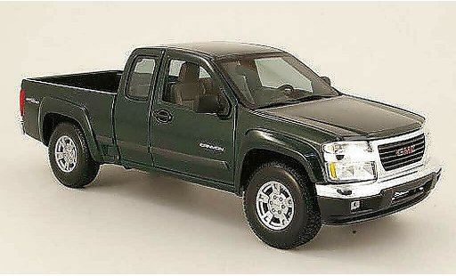GMC Canyon Base 1/18 Maisto groen 2004 modelauto