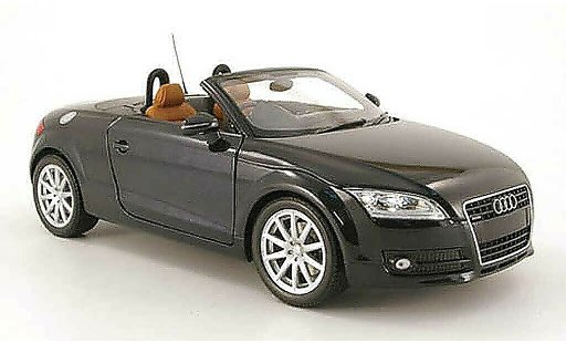 Audi TT roadster 1/18 Minichamps rhd zwart 2006 modelauto