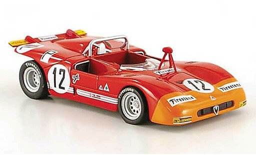 Alfa Romeo 33.3 prototipo 1/43 M4 1971 No.12 Nurburgring modelauto