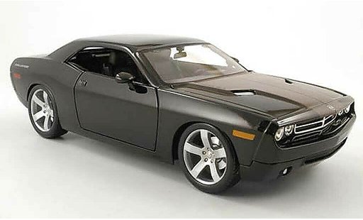 Dodge Challenger 2006 1/18 Maisto concept zwart modelauto