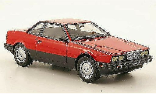 Maserati Karif Base 1/43 Replicars rood 1988 modelauto