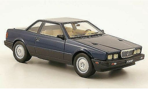 Maserati Karif Base 1/43 Replicars blauw 1988 modelauto