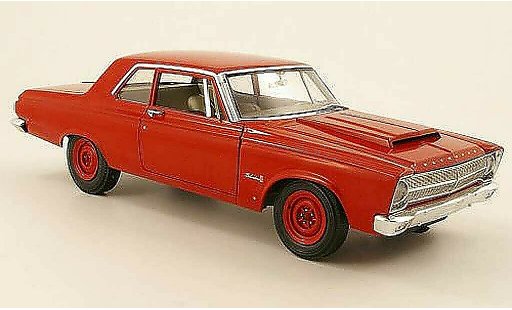 Plymouth Belvedere Belvedere II 1/18 Highway 61 r01 rood 1965 modelauto