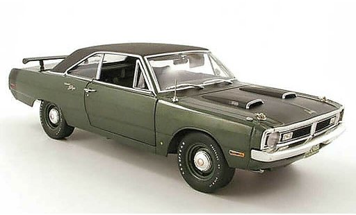 Dodge Dart 1970 1/18 Highway 61 swinger groen/zwart modelauto