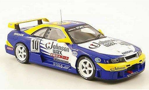 Nissan Skyline R33 1/43 Ebbro GT-R No.10 Johnson Wax JGTC 1995 modelauto