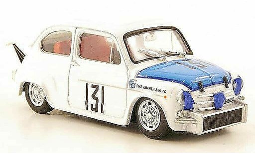 Fiat 131 Abarth 1/43 Brumm 850 TC No.Coppa L.Carri Monza 1965 modelauto