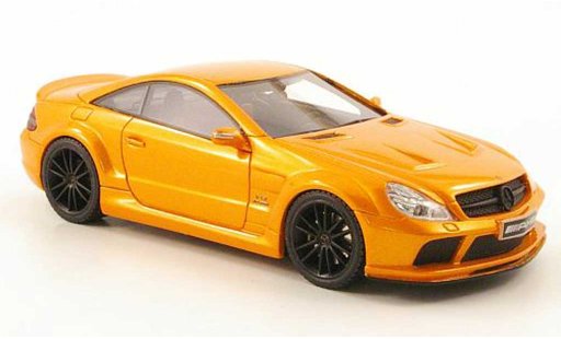 Mercedes B 65 1/43 Absolute Hot AMG zwart Series oranje modelauto