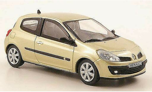 Renault Clio III 1/43 Eligor beige 3-portes 2005 modelauto