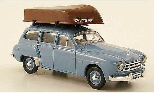 Renault Fregate Domaine 1/43 Eligor blauw Week End de Peche modelauto