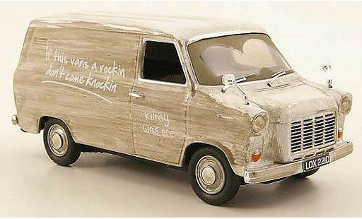 Ford Transit Kastenwagen 1/43 Vanguards MKI bestelwagen verschmutzt modelauto