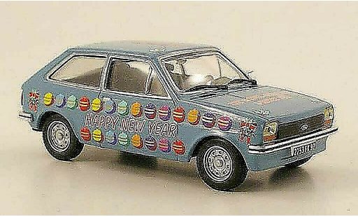 Ford Fiesta MKI 1/43 IXO Merry Christmas + Happy New Year modelauto