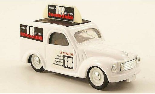 Fiat 500 F 1/43 Brumm Furgoncino Amaro 18 Isolabella 1949 modelauto