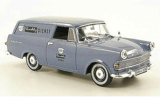Opel Rekord P2 1/43 Starline Caravan NSU Quickly Dienst 1960 modelauto