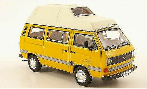 Volkswagen T3 Base 1/43 Premium ClassiXXs Camper 'Joker' geel Westfalia modelauto