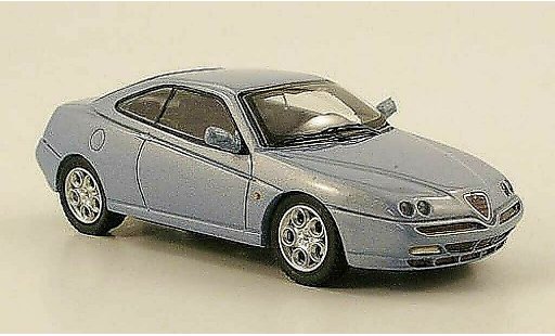 Alfa Romeo GTV v6 2.0 t 1/43 Top Model V grijs blauw 2000 modelauto