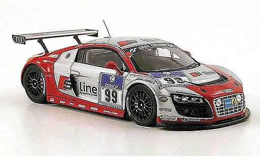 Audi R8 s tronic 1/43 Spark LMS No.99 Line 24h Nurburgring 2010 modelauto