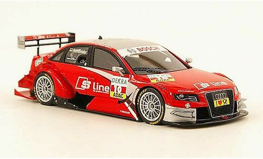 Audi A4 dtm 1/43 Spark No.10 S Line Saison 2010 modelauto