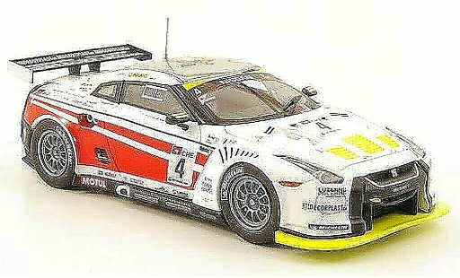 Nissan Skyline R35 1/43 Ebbro GT-R GT1 No.4 Swiss Racing Team 2010 modelauto