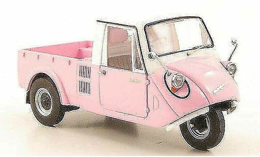 Mazda K360 Base 1/43 Ebbro roze/wit 1962 modelauto