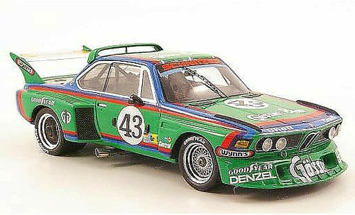 Bmw 3.5 course 1/43 Spark No.43 Gosser Beer 24h Le Mans 1976 modelauto