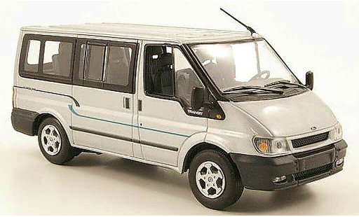 Ford Transit Bus 1/43 Minichamps Euroline grijs 2000 modelauto