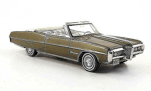 Pontiac Bonneville Convertible 1/43 American Excellence Cabriolet groen lim. Aufl. 500 1968 modelauto