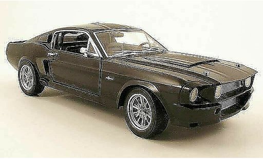 Shelby GT 500 1967 1/18 Shelby Collectibles super snake zwartmatzwart modelauto