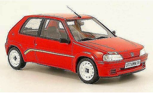 Peugeot 106 Rallye 1/18 Ottomobile Rally phase 1 rood modelauto