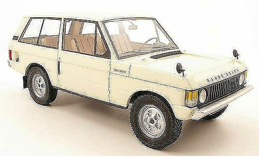 Range Rover Suffix A 1/18 Neo creme wit 1970 modelauto