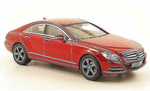 Mercedes Classe CLS Base 1/43 Norev (C218) rood 2011 modelauto