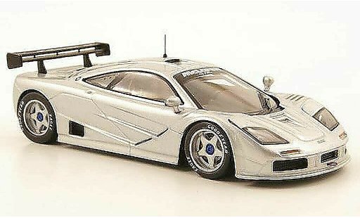 McLaren F1 GTR GTR 1/43 IXO grijs Rennversion modelauto