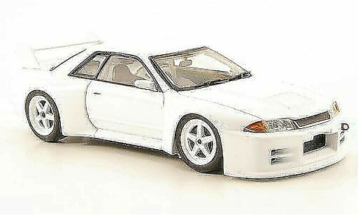 Nissan Skyline R32 1/43 Ebbro GT-R wit Test Car JGTC 1994 modelauto