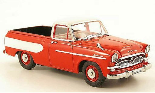 Toyopet Masterline Pick Up 1/43 Ebbro rood/wit 1959 modelauto