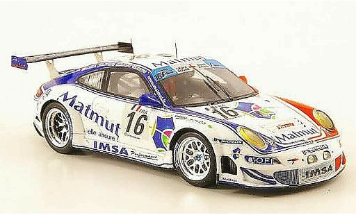 Porsche 911 GT3 RSR 1/43 Spark 2010 No.16 Matmut 24h Spa modelauto
