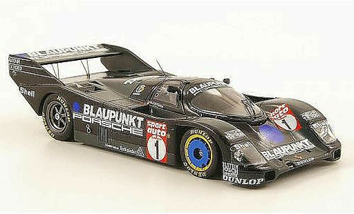 Porsche 962 1986 1/43 Spark No.1 blauwpunkt sport auto Supercup modelauto
