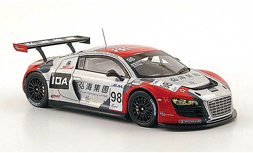 Audi R8 lms 1/43 Spark No.98 KK Performance ILMC 1000km Zhuhai 2010 modelauto